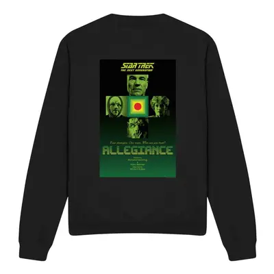 (L, Black) Star Trek Unisex Adult The Next Generation Season Episode Sweatshirt