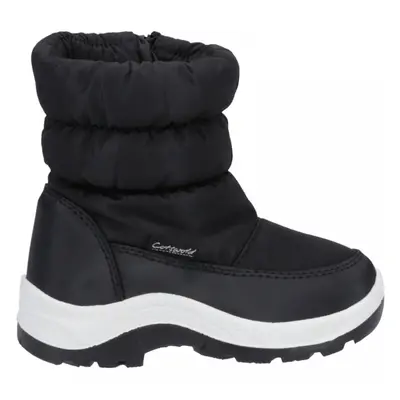 (11 (Children's), Black) Tirely Black Kids Zip Up Snow Boots