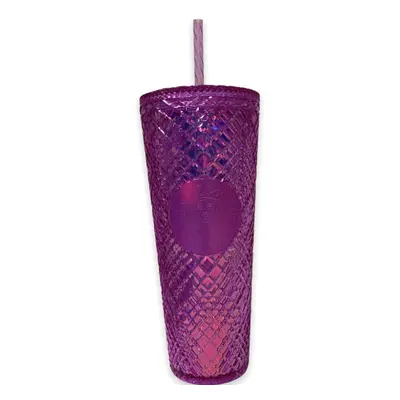 Starbucks Jeweled Purple Taffy Valentines Day Tumbler Venti oz