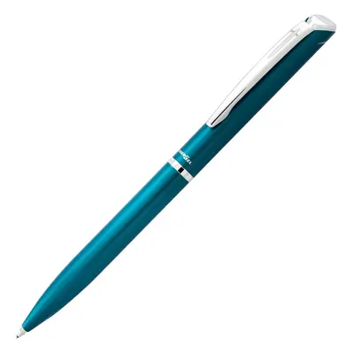 Pentel EnerGel Style Gel Pen (0.7mm) Medium Line Teal Blue Barrel - B