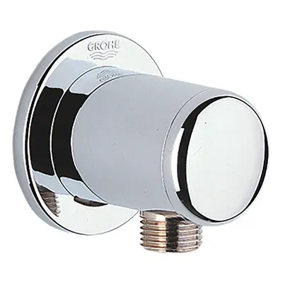 Grohe Relexa Shower Wall Union 0.5-Inch Threaded Connection Starlight Chrome