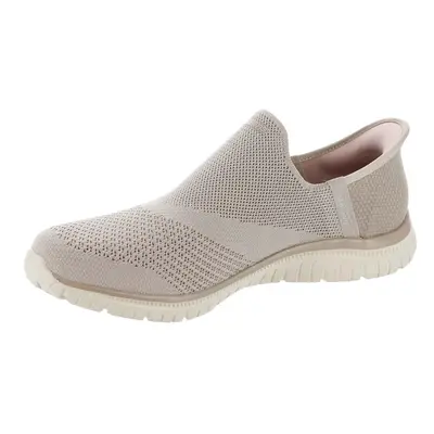 Skechers Women's Virtue-Sleek Sneaker Taupe=TPE