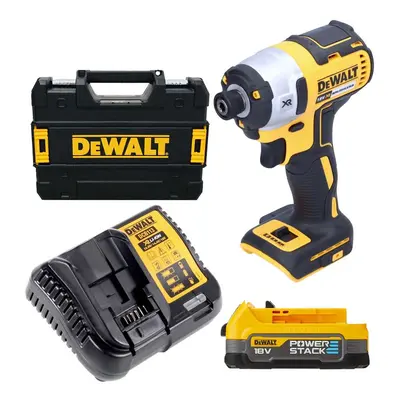 DeWalt DCF887E1T 18V XR Brushless Impact Driver Speed - x POWERSTACK Battery