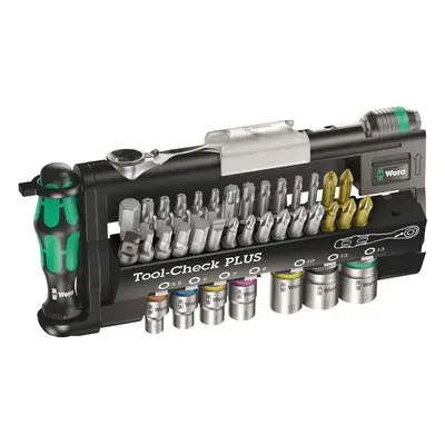 Wera Tool-Check Plus Mini Bit Ratchet, Socket, Screwdriver & Bit Set, 39pc