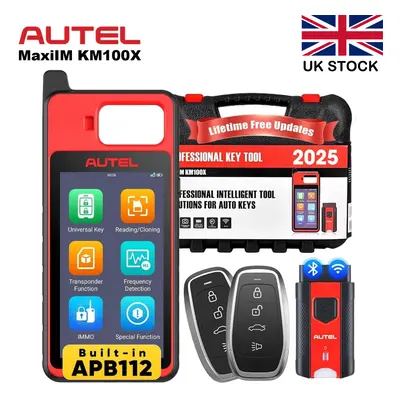 Autel MaxiIM KM100X IMMO Key Fob Programming Tool Car Key Programmer Immobilizer