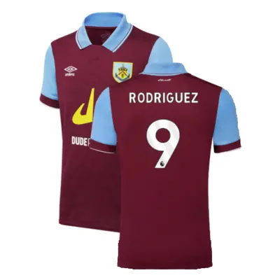 (XLB) Burnley Home Shirt (Kids) (RODRIGUEZ 9)