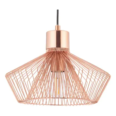 Hanging Ceiling Pendant Light MODERN COPPER WIRE Shade Designer Lamp Bulb Holder