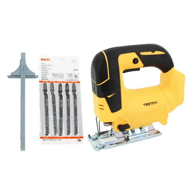 For DeWalt DCS334N 18V XR Brushed Portable Grip Jigsaw Cut Saw+5Blades