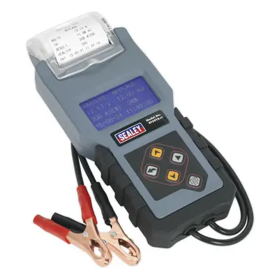 Digital Battery & Alternator Tester - Build-In Printer - LCD Display - 12V