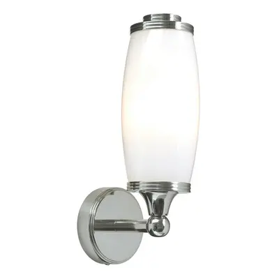 IP44 Wall Light Enclosed Glass Shade LED Included Polished Chrome LED G9 3.5W