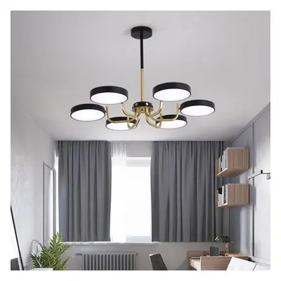 (black, heads) Nordic Minimalist Home Dining Room Lamp Living Room Lamp Creative Personality Bed