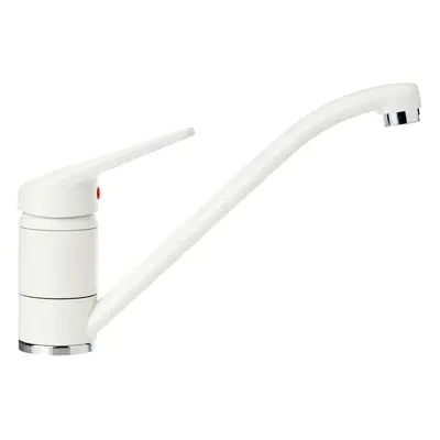 FRANKE Polar White Kitchen Sink tap with Fixed spout Made of Granite Princess II 115.0470.658, M