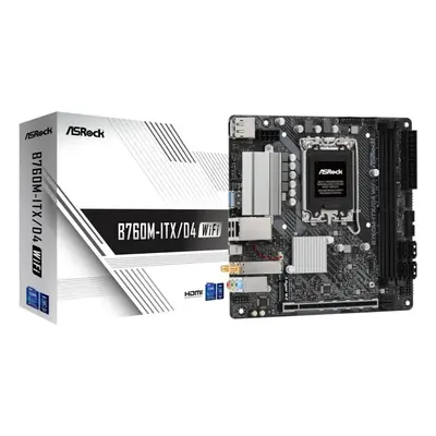 ASRock Mainboard B760M-ITX/D4 WIFI B760 - Mini-ITX - Socket LGA - Intel B760