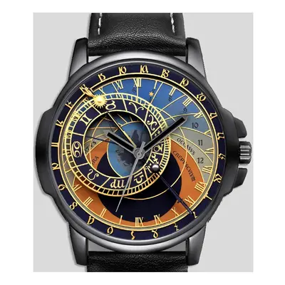 Town Hall Art Prague Czech Republic Unique Unisex Beautiful Wrist Watch UK FAST