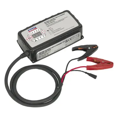 25A Battery Support Unit & Charger - 12V & 24V Output - 9-Cycle with Support