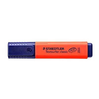 STAEDTLER Textsurfer Classic Highlighter - Red (Box of 10)