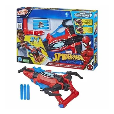 Marvel Spider Strike âN Splash Blaster, Super Hero Toys, Ages and Up, Nerf Spider-Man Blaster,