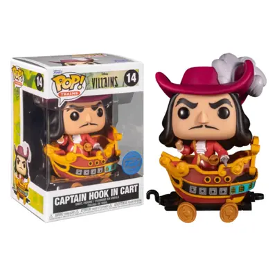 Funko POP! Disney Villains Trains Captain Hook in Cart Shop Exclusive