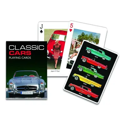 Piatnik 1650 Classic Cars Playing Cards