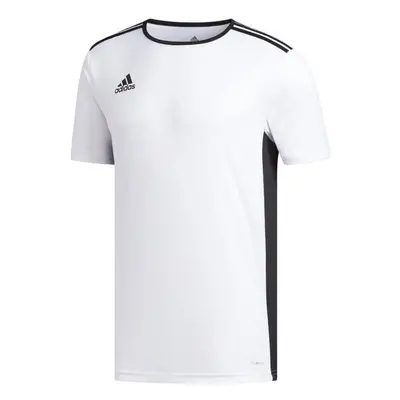 adidas Men's Soccer Entrada Jersey White/Black Large