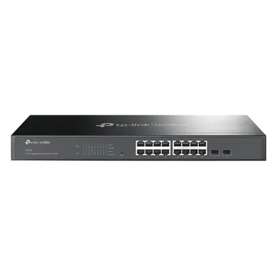 TP-Link JetStream TL-SG2218P V1.60 - Switch - smart - x 10/100/1000 (PoE+) + x SFP - rack-mounta