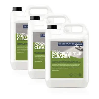 (3 x Litres) Powerful Porcelain Tile Cleaner For Both Indoor And Outdoor Porcelain Tiles