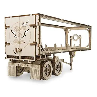 UGears Truck Trailer DIY Kit Ã¢ÃÃ Heavy Boy Trailer for Truck Model Ã¢ÃÃ Plywood DIY Model A