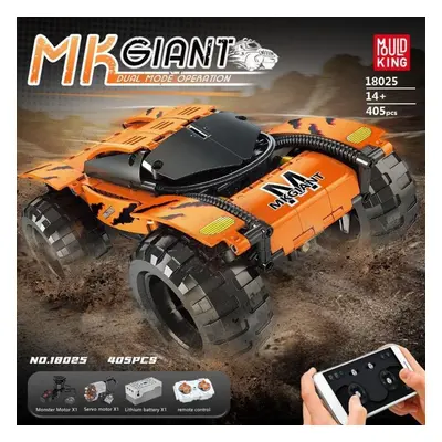 (orange) Mould King Technical Climbing Car Building Blocks App Mk Giant Remote Control Car Model