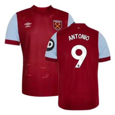 (XLB) West Ham Home Shirt (Kids) (ANTONIO 9)