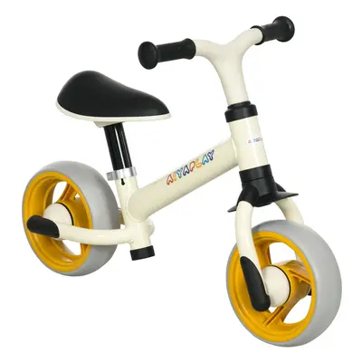 AIYAPLAY Lightweight Baby Balance Bike w/ Adjustable Seat, EVA Wheels - Orange