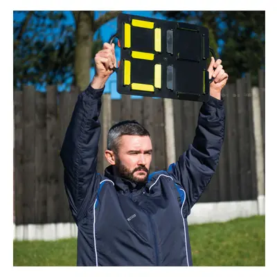 Small Analogue Substitues Number Board - Football Sideline Player Signal Sign