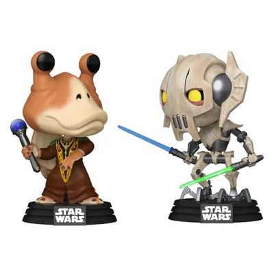 Clone Wars Jar Jar Binks vs General Grievous US Ex. Pop! 2pk