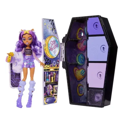 Monster High Skulltimate Secrets: Fearidescent Doll Clawdeen Wolf cm