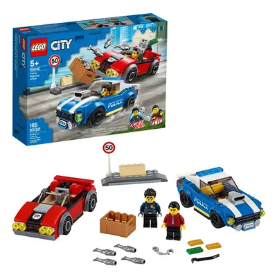 LEGO City Police Highway Arrest Police Toy Fun Building Set for