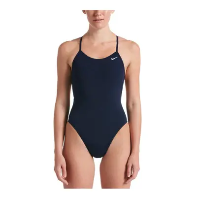 Nike Hydrastrong Lace-Up Tie Back One-Piece Midnight Navy