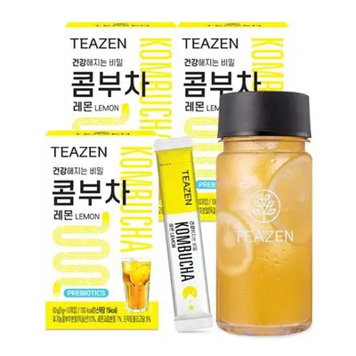 (as the picture) Teazen Kombucha 30pcs + Bottle