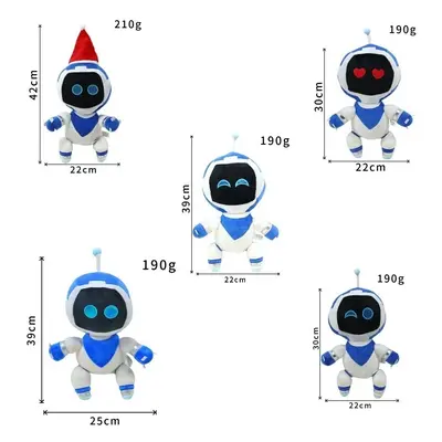 (5pcs 22) Game Astro Bots Stuffed Doll Toy Astrobot Pillow Collection Model Stuffed Doll Toy For