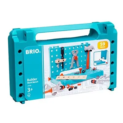 BRIO Builder Work Bench - Construction, Building, Learning and Educational Toys for Kids Age Yea