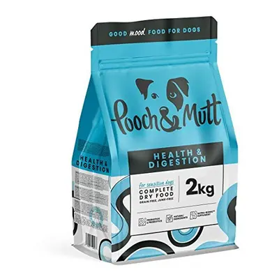 Pooch & Mutt - Health & Digestion, Complete Dry Dog Food (Grain Free), Salmon and Sweet Potato, 