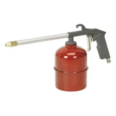 Paraffin Spray Gun - Metal Tank and Tube - Degreasant Application Wheel Cleaning