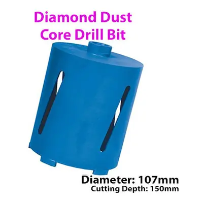 107mm x 150mm Diamond Core Drill Bit Hole Cutter For Brick Wall / Concrete Block