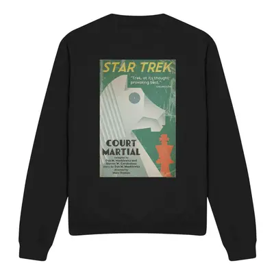 (L, Black) Star Trek Unisex Adult The Original Series Episode Sweatshirt