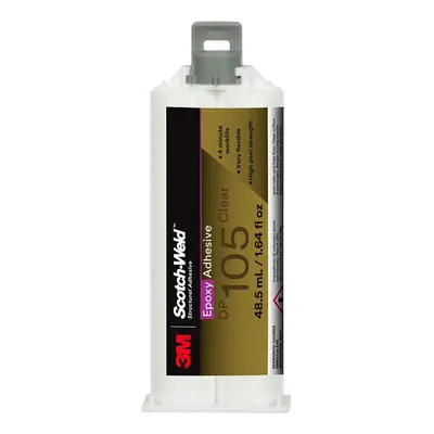 3M Scotch-Weld Epoxy Adhesive DP105 Clear 48.5 mL Duo-Pak