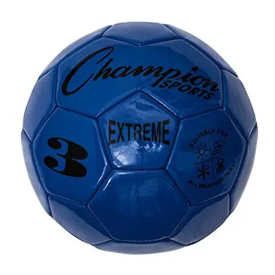 Champion Sports Extreme Series Soccer Ball Size - Youth League All Weather Soft Touch Maximum Ai