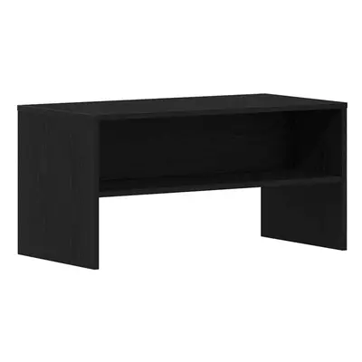 vidaXL TV Cabinet Black Oak 80x40x40 cm Engineered Wood TV stand TV sideboard