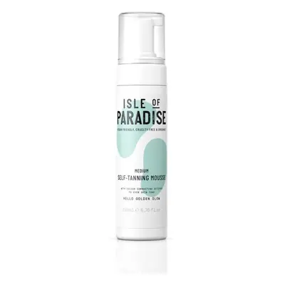 Isle of Paradise Self-Tanning Mousse- Medium 200ml