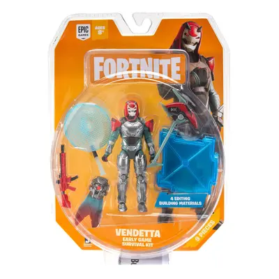 FORTNITE Early Game Survival Kit Figure Pack Vendetta