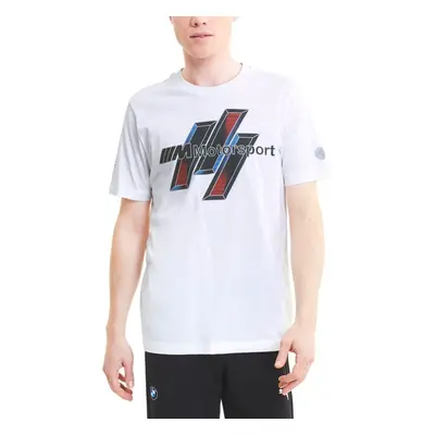 Formula BMW Motorsport Men's Life Graphic Tee Puma White