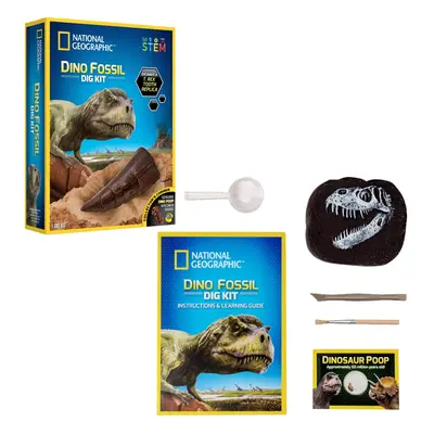 Bandai National Geographic - Excavation Kit - Dinosaur Fossils to Di