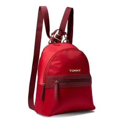 Tommy Hilfiger Kendall II Medium Dome Backpack-Smooth Nylon Tommy Red